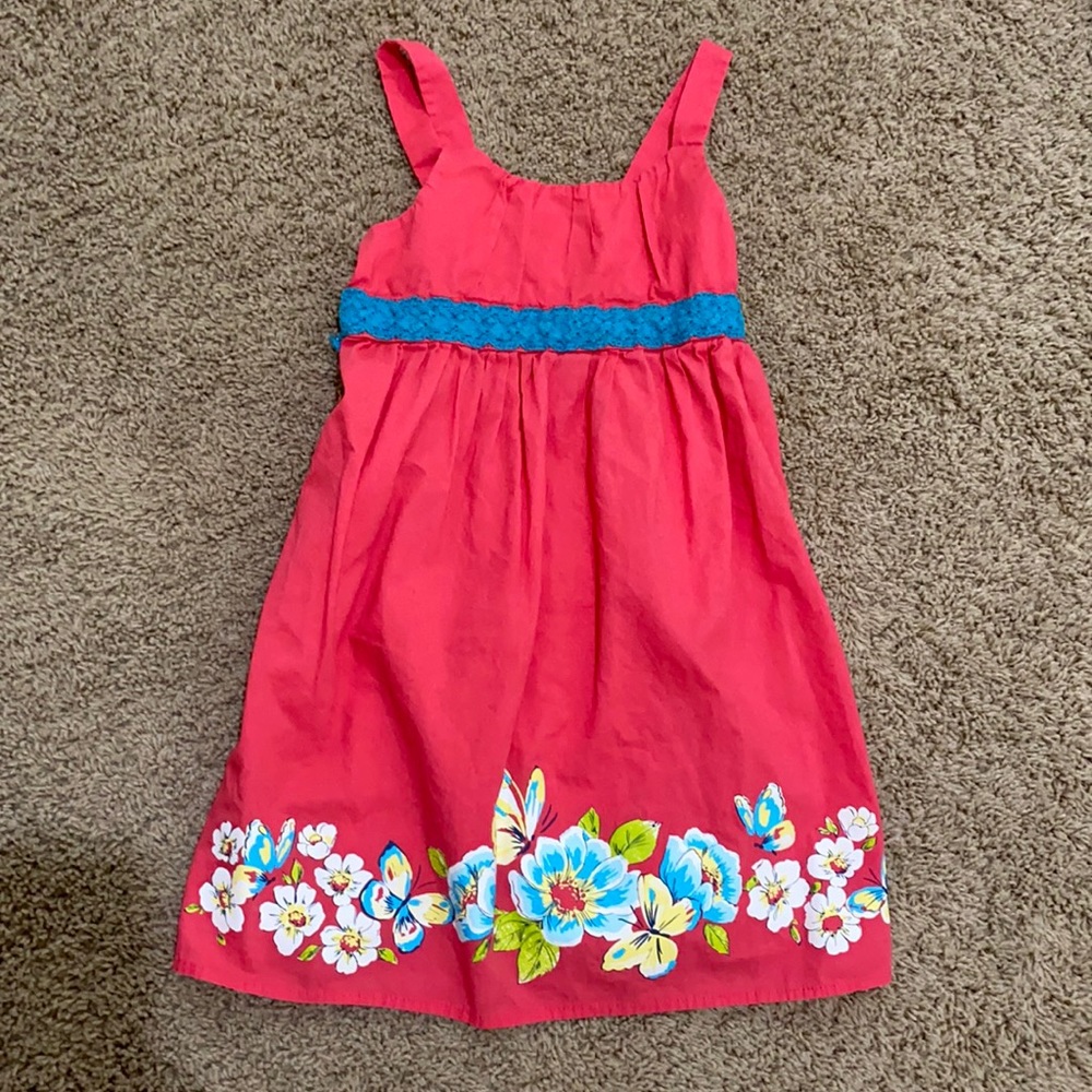 Girls pink dress
